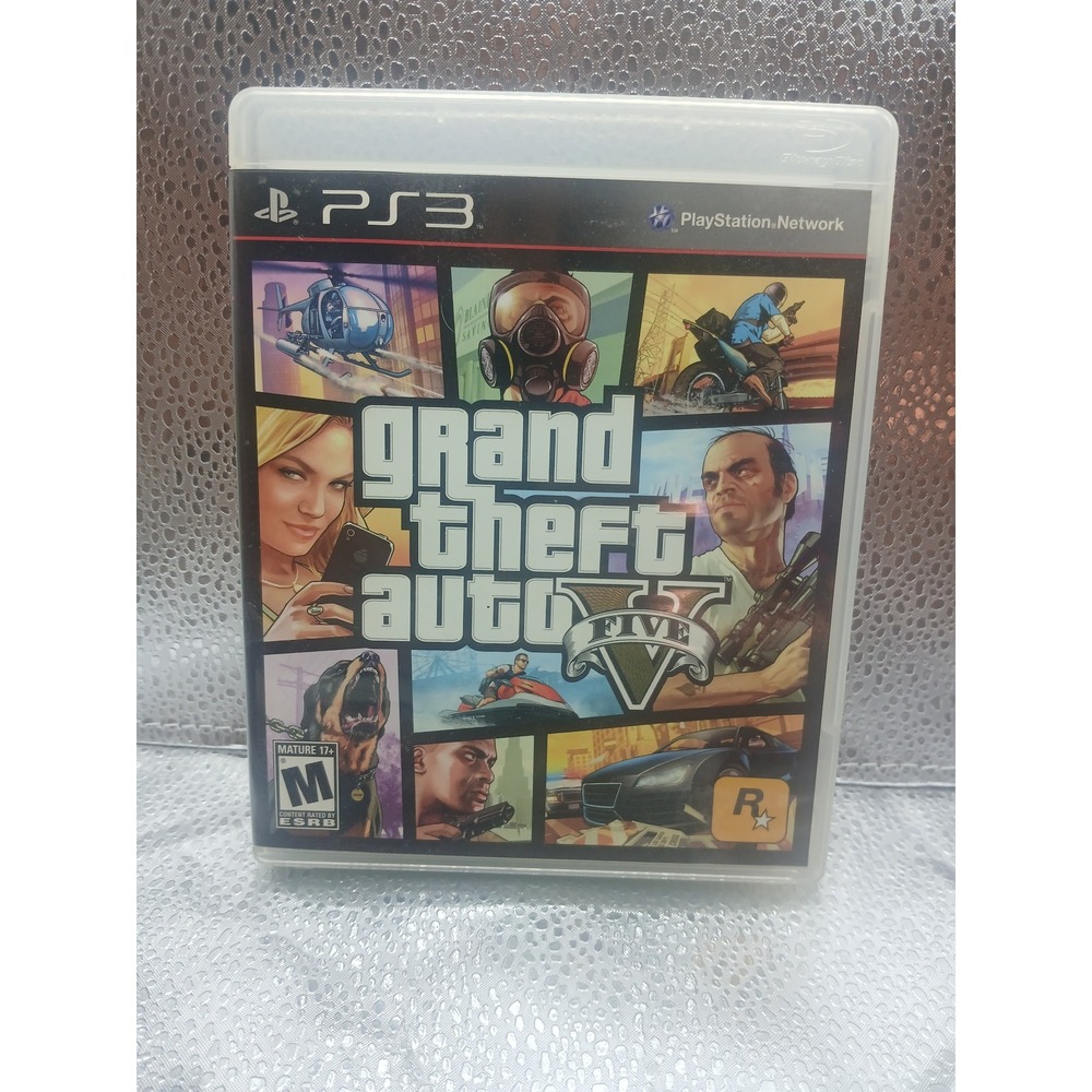 Grand Theft Auto V GTA 5 Sony PlayStation 3 PS3 Rockstar Games 2013 CIB